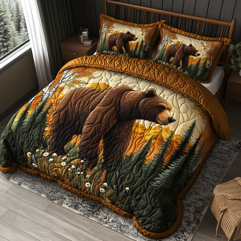 Majestic Bear Duvet Cover Set NCU0DV203