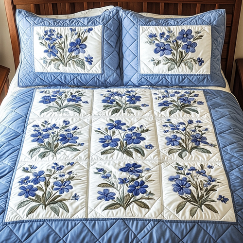 Majestic Blooms Duvet Cover Set NCU0NVH630