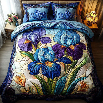 Majestic Iris Duvet Cover Set NCU0NNT565