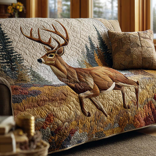 Majestic Leap Quilted Sofa Cover NCU0NXD976