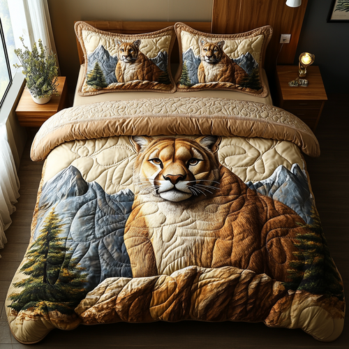 Majestic Puma Duvet Cover Set NCU0DV348