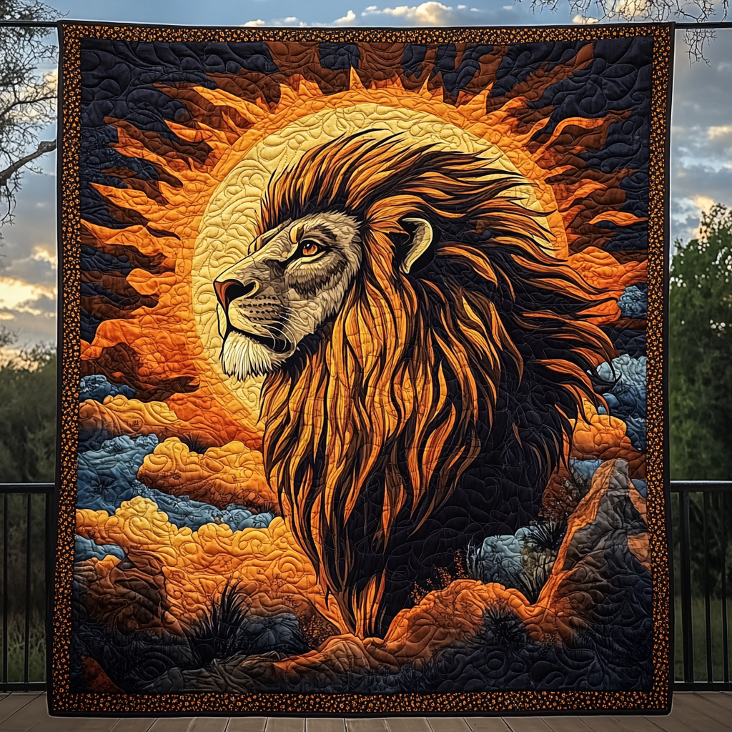 Majestic Roar Quilted Blanket NCU0DK823