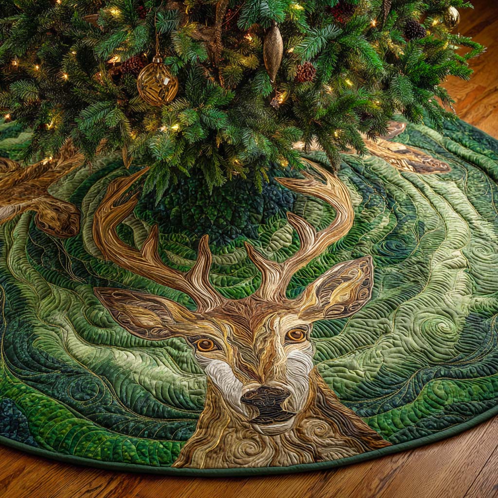 Majestic Spirit Quilted Tree Skirt NCU0NXD1010