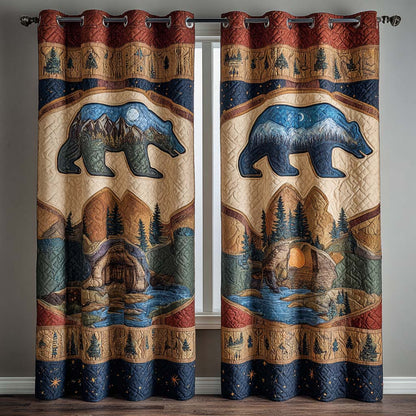 Majestic Trails Quilted Curtains NCU0NXD918