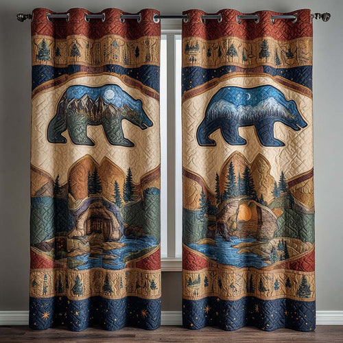 Majestic Trails Quilted Curtains NCU0NXD918