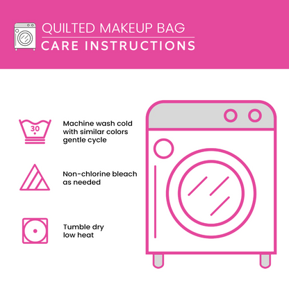 Nap Queen Quilted Makeup Bag NCU0NNT2083