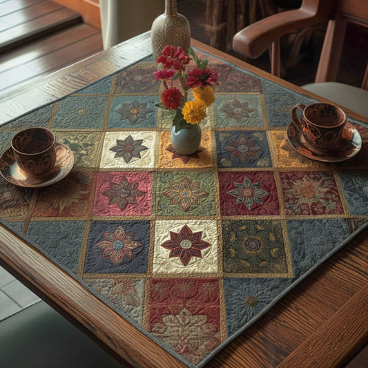 Mandala Moods Quilted Table Topper NCU0PTT732