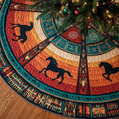 Mane Native Run Quilted Tree Skirt NCU0NXD1042