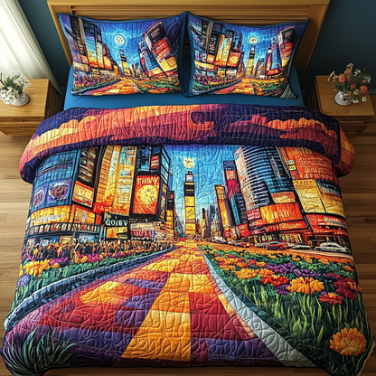 Manhattan Magic Duvet Cover Set NCU0DV379