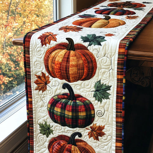 Maple Majesty Quilted Table Runner NCU0PT947