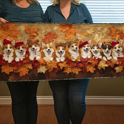 Maple Pals Quilted Table Runner NCU0NNT784