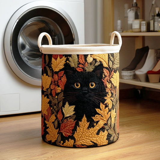 Maple Shadow Quilted Laundry Basket NCU0NTD179