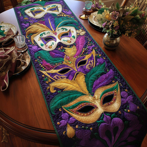 Mardi Glow Quilted Table Runner NCU0PTT2534