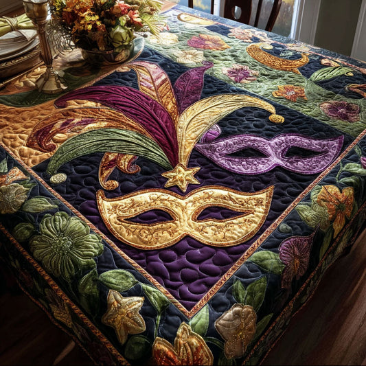 Mardi Harmony Quilted Table Topper NCU0PTT2549