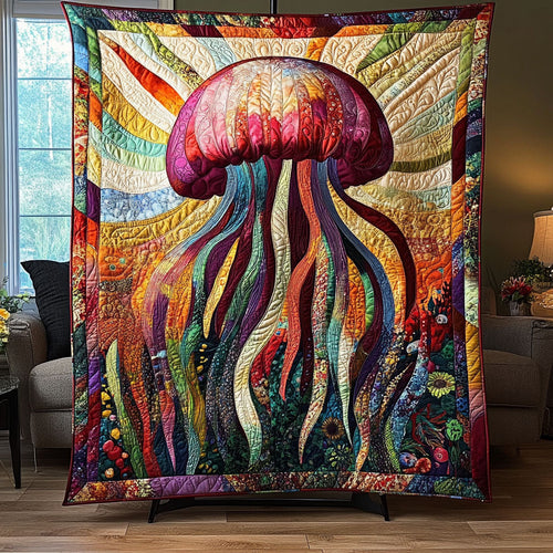 Marine Radiance Quilted Blanket NCU0PTT173