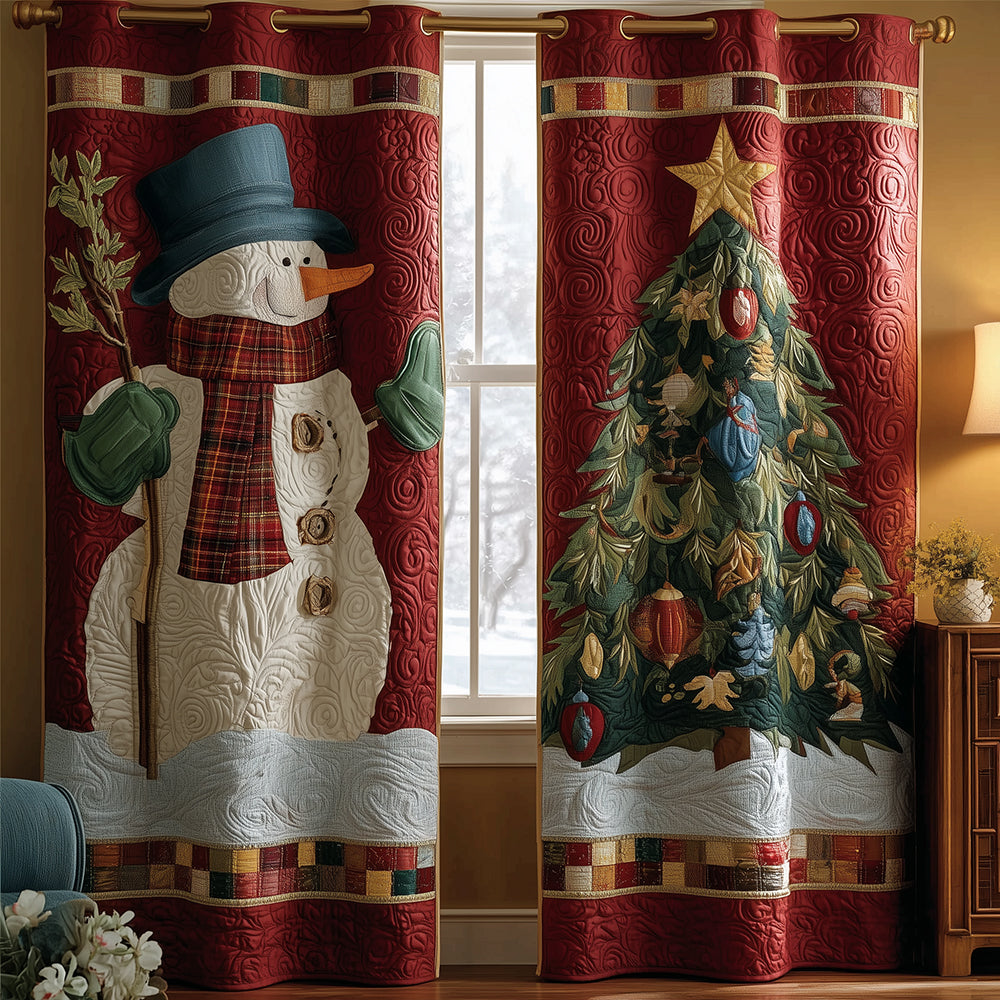 Marshmallow Days Quilted Curtains NCU0TH3769