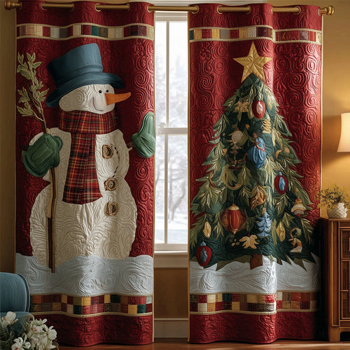 Marshmallow Days Quilted Curtains NCU0TH3769