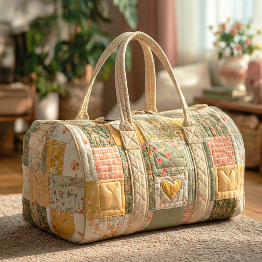 Meadow Home Quilted Duffle Bag NCU0NTD1448