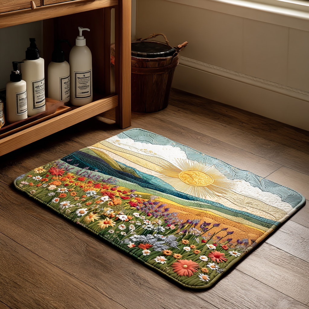 Meadow Horizon Bathroom Mat NCU0DV2019