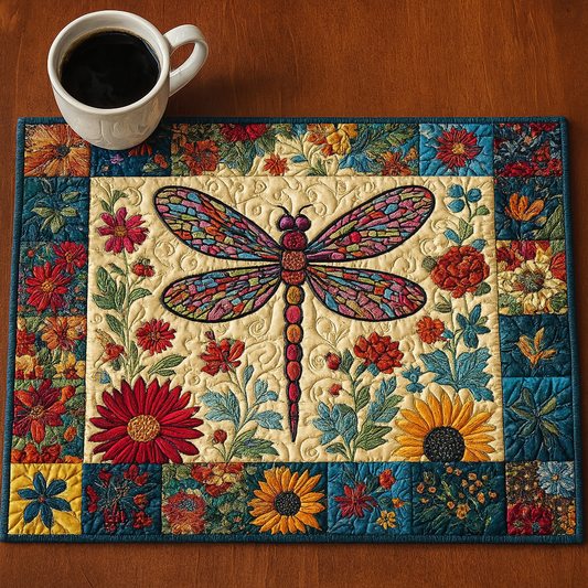 Meadow Magic Quilted Placemat NCU0NNT952