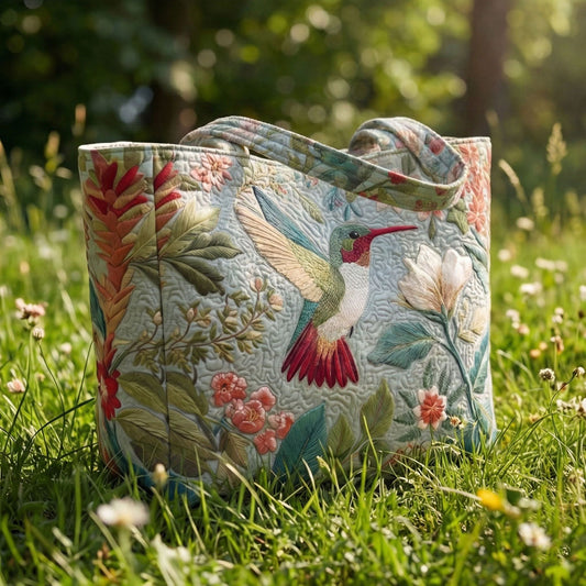 Meadow Bloom Quilted Classic Tote Bag SN0NT016