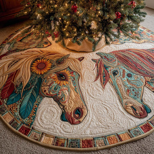 Meadow Bloom Quilted Tree Skirt NCU0NXD650