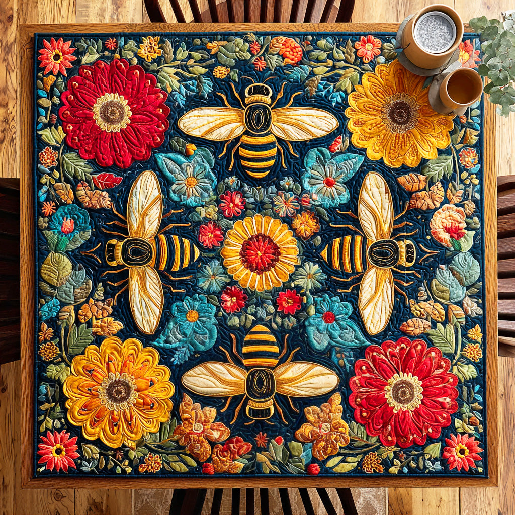 Meadow Glow Quilted Table Topper NCU0NTD591