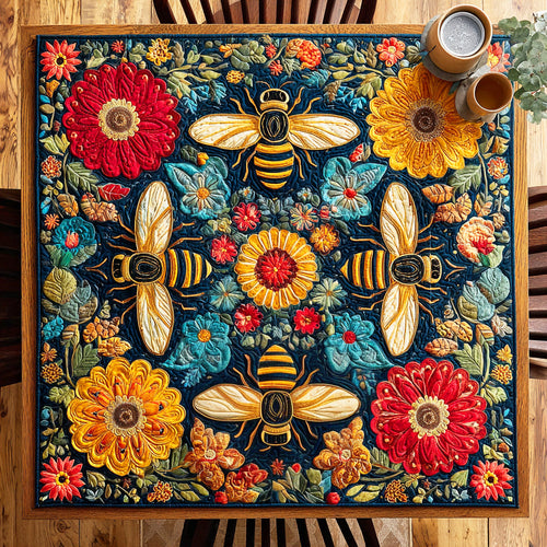 Meadow Glow Quilted Table Topper NCU0NTD591