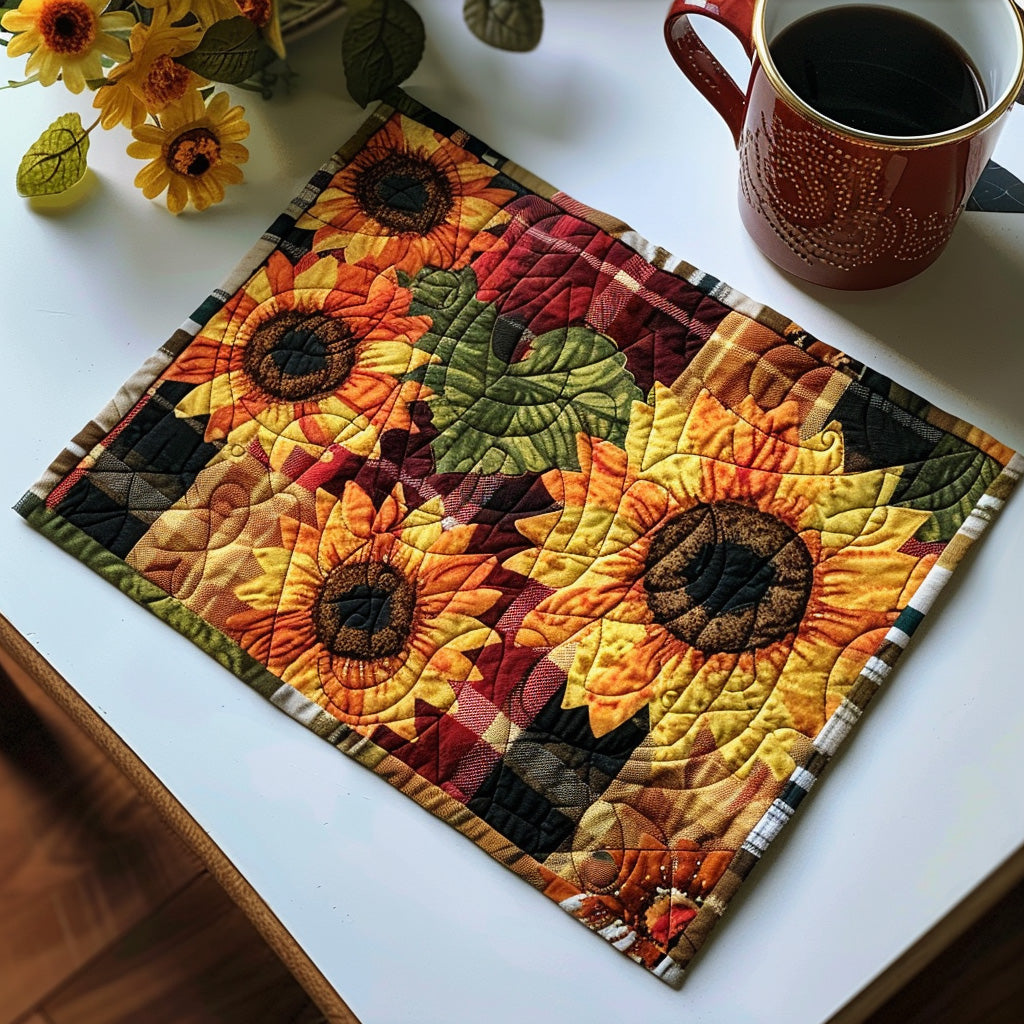 Meadow Gold Quilted Placemat NCU0DV576
