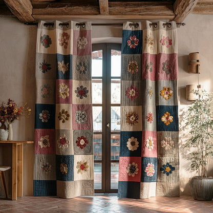 Meadow Muse Quilted Curtains NCU0PTT2107