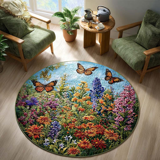 Meadow Of Hope Quilted Round Mat NCU0DQQ0216