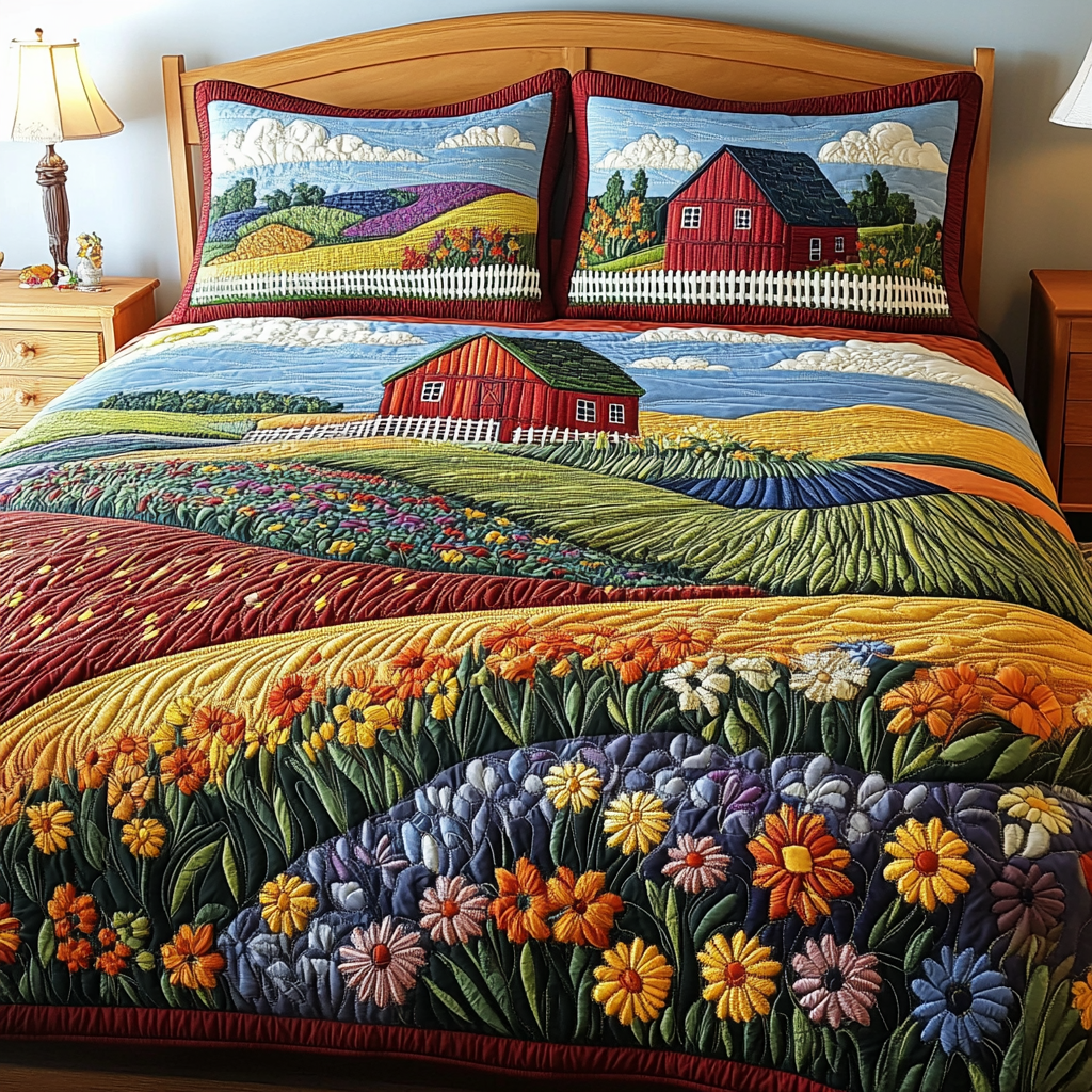 Meadow View Duvet Cover Set NCU0PVL272