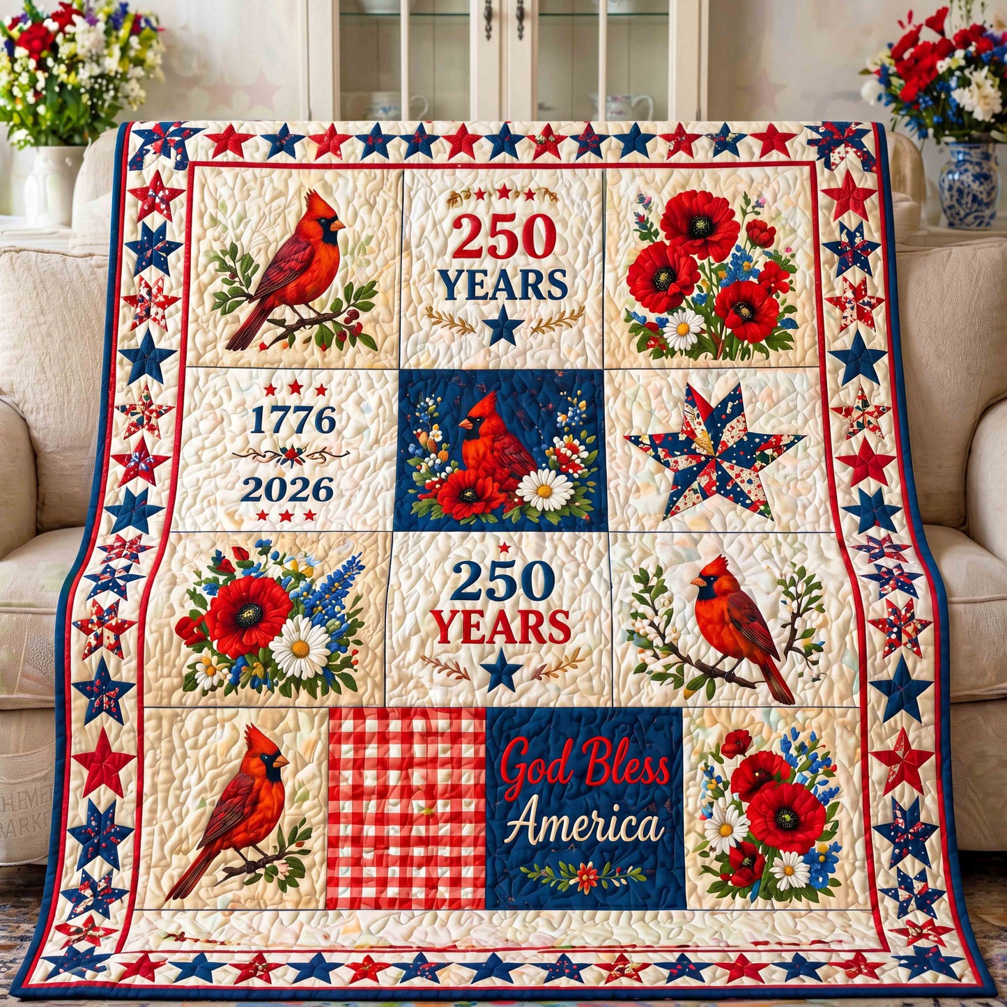 Memory Wings Quilted Blanket NCU0NTD1889