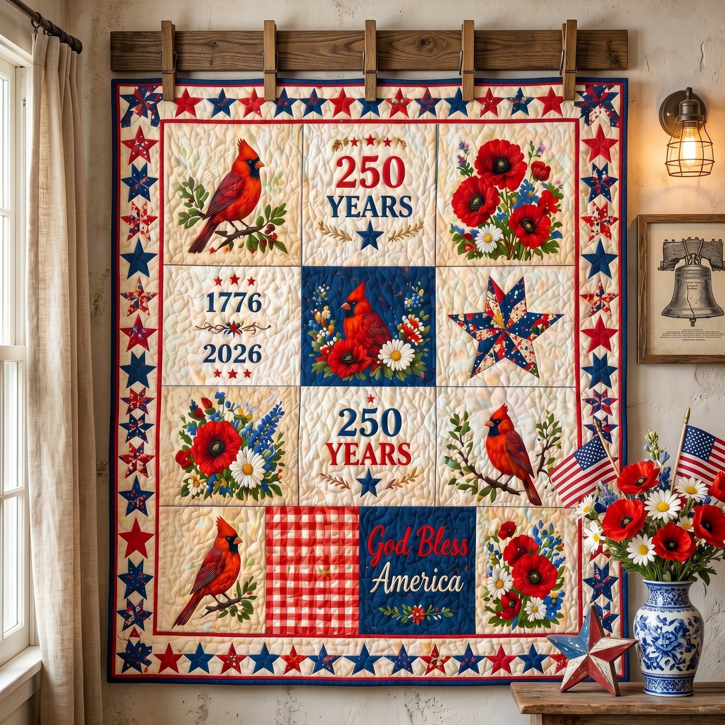 Memory Wings Quilted Blanket NCU0NTD1889