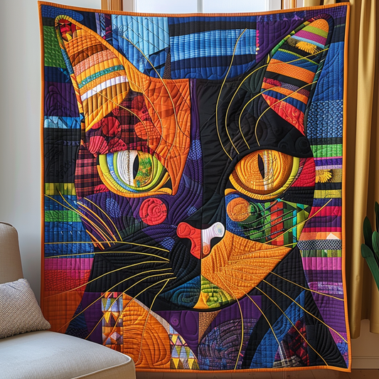 Meow Magic Quilted Blanket NCU0DK392