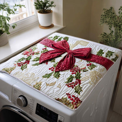 Merry Joy Quilted Washer and Dryer Cover NCU0PTT1301