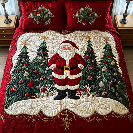 Merry Dreams 3-Piece Quilted Bedding Set NCU0VH482