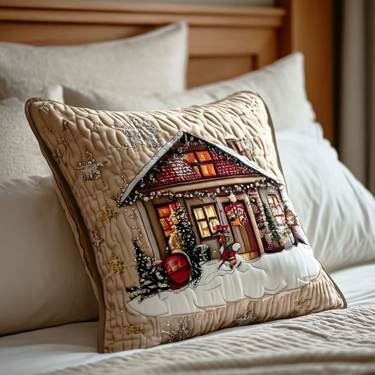 Merry Frost Glow Quilted Pillow Case NCU0NTD922