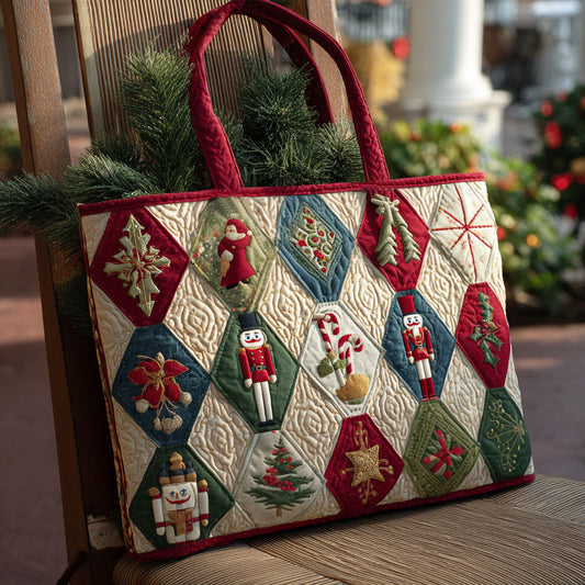 Merry Glow Quilted Tote Bag NCU0PTT1706