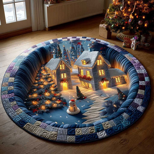 Merry Hamlet Quilted Quilted Round Mat NCU0HTT148