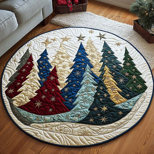 Merry Lights Quilted Round Mat NCU0NNT2053