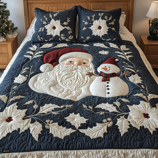 Merry Magic 3-Piece Quilted Bedding Set NCU0PTT059