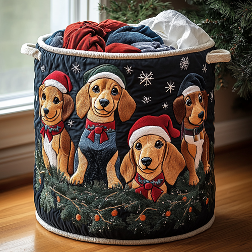 Merry Pack Quilted Laundry Basket NCU0DDK1369