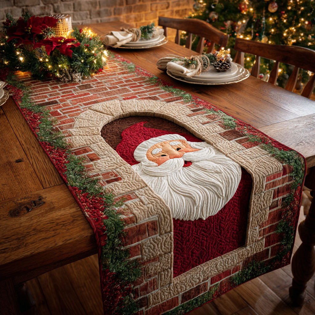 Merry Welcome Quilted Table Runner NCU0NTV541