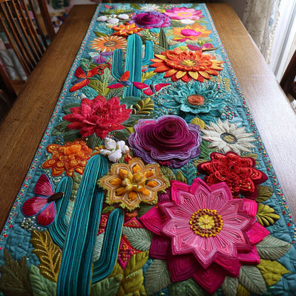 Mesa Bloom Quilted Table Runner NCU0DDK2597