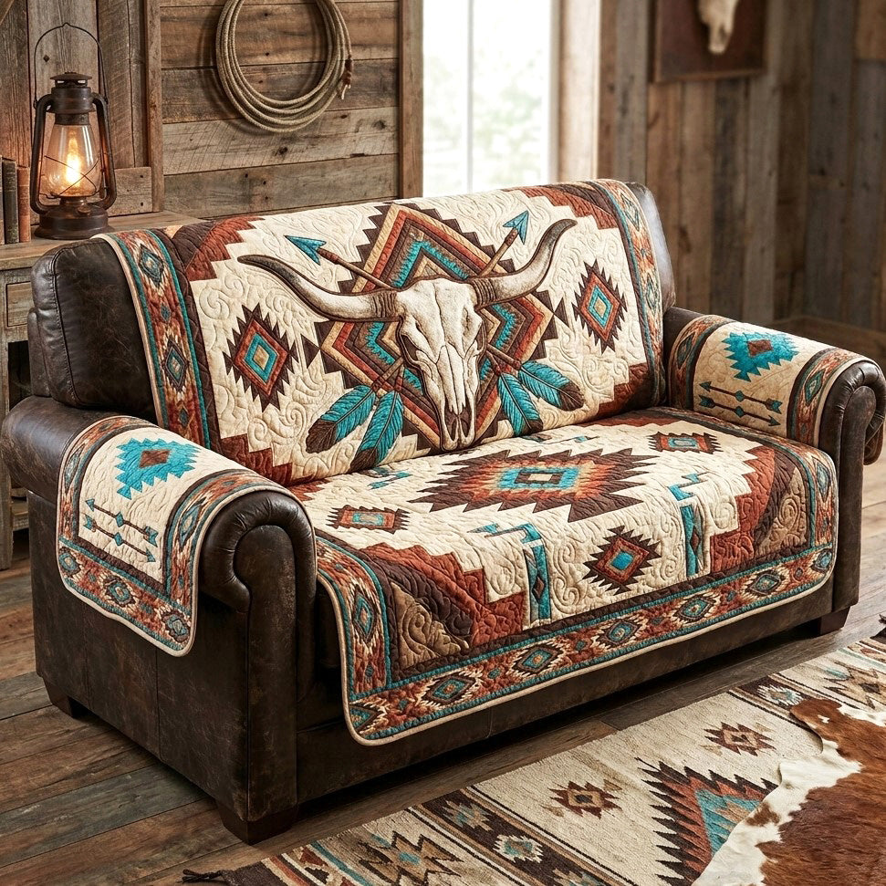 Mesa Drift Quilted Sofa Cover NCU0NTV1122