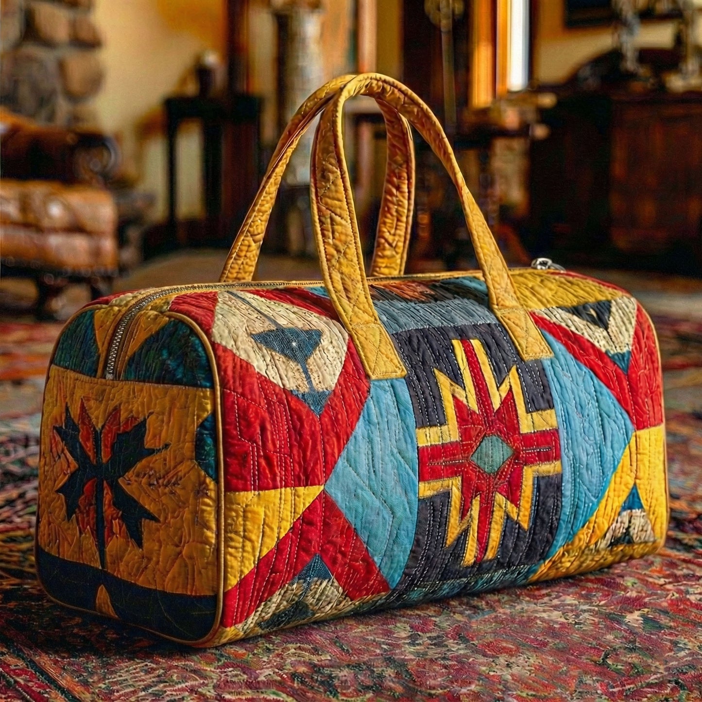 Mesa Spirit Quilted Duffle Bag NCU0NTD1462