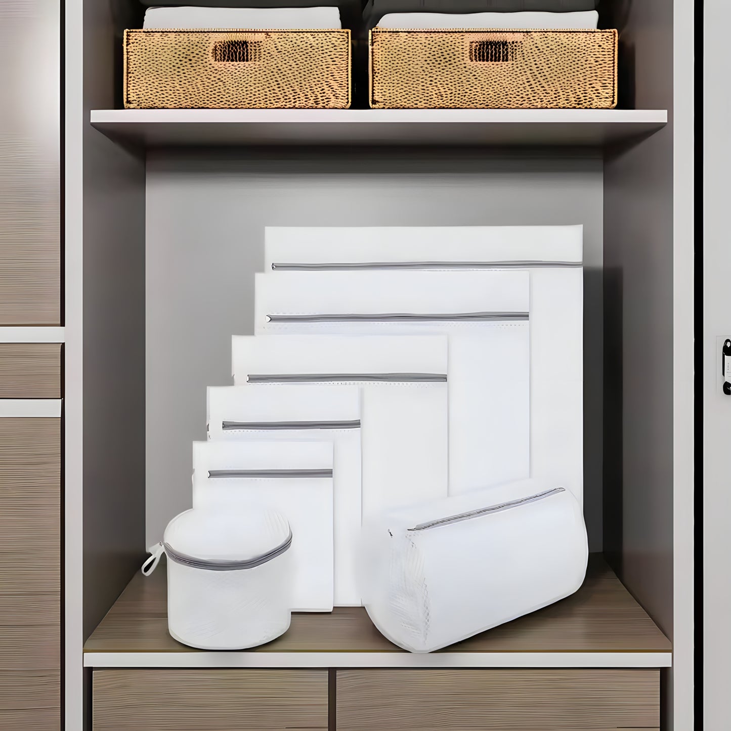 7-Piece Premium Mesh Laundry Bags Set