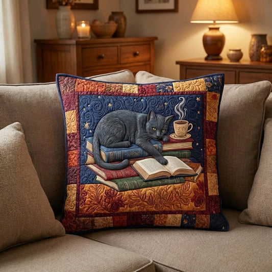 Midnight Scholar Quilted Pillow Case NCU0NTV920