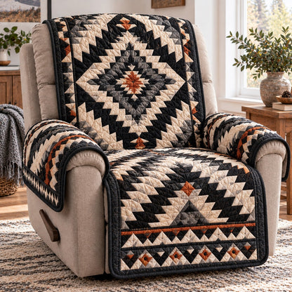 Midnight Aztec Diamond Sofa Cover NCU0NTD2367